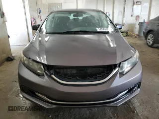 2015 Honda Civic LX with VIN 19XFB2F57FE018983, listed as a Copart auction lot 54947805 with 312,148 mi miles and Salvage Title. Bid and sale history available at DreamBid. Image 5.