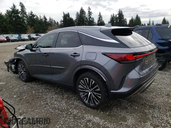 2023 Lexus RX with VIN 2T2BAMCA0PC005518, listed as a Copart auction lot 42820344 with 15,152 mi miles. Bid and sale history available at carsss.com. Image 2.