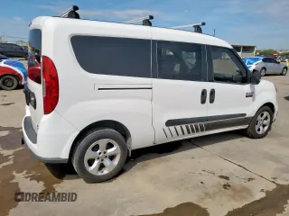 2015 Ram ProMaster City Cargo Tradesman SLT with VIN ZFBERFBT2F6A44762, listed as a Copart auction lot 50658715 with 129,738 mi miles and Clean Title. Bid and sale history available at DreamBid. Image 3.