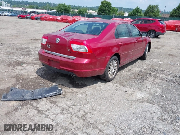 2007 Mercury Milan Premier with VIN 3MEHM08147R603921, listed as a IAAI auction lot 42764084 with 110,789 mi miles and . Bid and sale history available at DreamBid. Image 4.