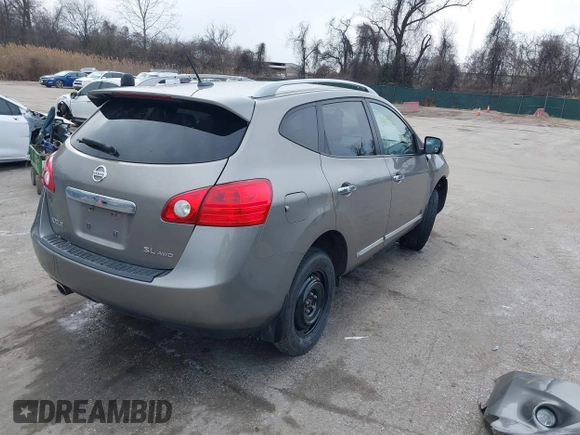 2012 Nissan Rogue S with VIN JN8AS5MV7CW383247, listed as a IAAI auction lot 41614496 with 173,074 mi miles and . Bid and sale history available at DreamBid. Image 4.