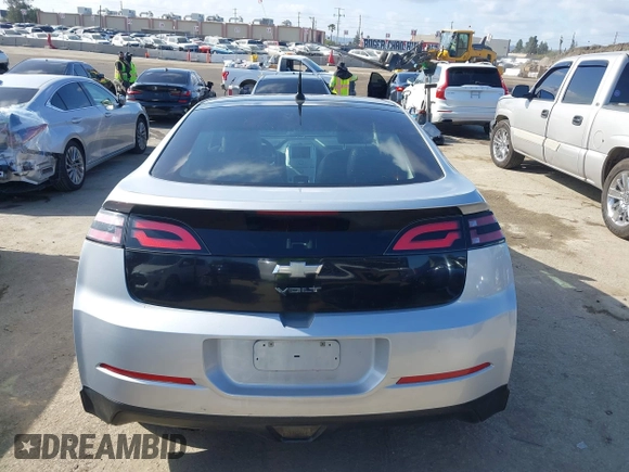 2012 Chevrolet Volt with VIN 1G1RB6E45CU100200, listed as a IAAI auction lot 41954928 with 179,431 mi miles and . Bid and sale history available at carsss.com. Image 17.