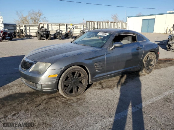 2005 Chrysler Crossfire Limited with VIN 1C3AN69L85X034244, listed as a Copart auction lot 85136484 with 45103 miles and Salvage Title. Bid and sale history available at carsss.com. Image 1.