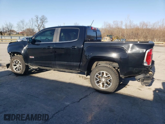 2020 GMC Canyon 4WD All Terrain w/Cloth with VIN 1GTG6FENXL1153908, listed as a Copart auction lot 48123595 with 82,835 mi miles and Salvage Title. Bid and sale history available at carsss.com. Image 2.