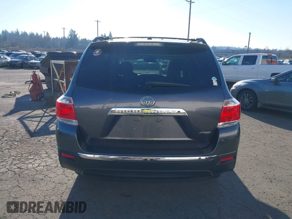 2012 Toyota Highlander Limited with VIN 5TDDK3EH2CS134845, listed as a IAAI auction lot 41431233 with 65,409 mi miles. Bid and sale history available at carsss.com. Image 16.