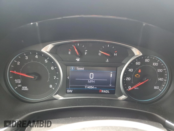2021 Chevrolet Equinox LT with VIN 3GNAXKEV9MS161050, listed as a Copart auction lot 55270165 with 114,054 mi miles and Salvage title. Bid and sale history available at DreamBid. Image 9.