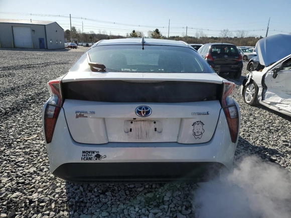 2016 Toyota Prius Two with VIN JTDKBRFU1G3516149, listed as a Copart auction lot 52538795 with 131,483 mi miles and Clean Title. Bid and sale history available at DreamBid. Image 6.