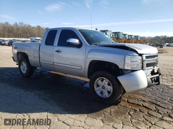 2010 Chevrolet Silverado 1500 LT with VIN 1GCSCSE01AZ116017, listed as a Copart auction lot 86832804 with 168,782 mi miles and Salvage Title. Bid and sale history available at DreamBid. Image 4.