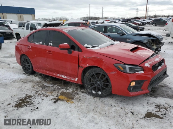 2021 Subaru WRX Premium z VIN JF1VA1C63M9817091, wystawiony jako Copart lot #45884975 z przebiegiem 45 613 mil mil oraz Tytuł czysty. Historia ofert i sprzedaży dostępna na DreamBid. Obrazek 4.