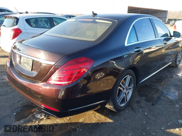 2016 Mercedes-Benz S 550 with VIN WDDUG8CB0GA266959, listed as a IAAI auction lot 41335648 with 101,499 mi miles and . Bid and sale history available at carsss.com. Image 4.