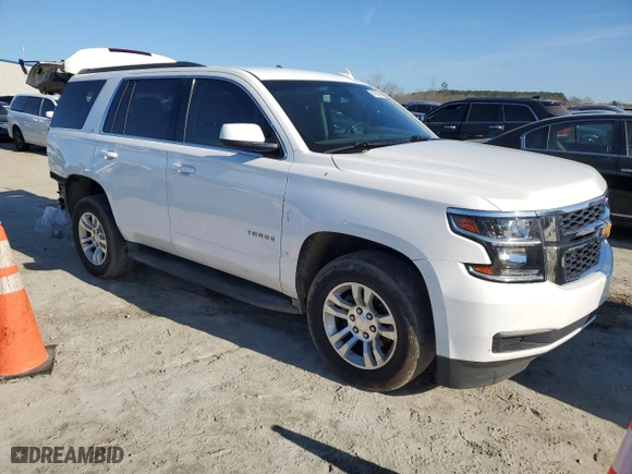 2016 Chevrolet Tahoe LS with VIN 1GNSCAKCXGR458090, listed as a Copart auction lot 86504394 with 166,558 mi miles and Salvage Title. Bid and sale history available at carsss.com. Image 4.