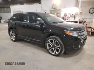 2012 Ford Edge Sport with VIN 2FMDK4AKXCBA59932, listed as a Copart auction lot 44307505 with 258,446 mi miles and Salvage Title. Bid and sale history available at carsss.com. Image 4.