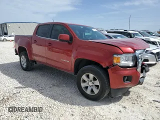 2015 GMC Canyon 2WD SLE with VIN 1GTG5BE32F1233430, listed as a Copart auction lot 47898925 with 59,149 mi miles and Salvage Title. Bid and sale history available at DreamBid. Image 4.