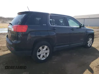 2015 GMC Terrain SLE with VIN 2GKFLVEK6F6210695, listed as a Copart auction lot 48562805 with 106,503 mi miles and Salvage Title. Bid and sale history available at DreamBid. Image 3.