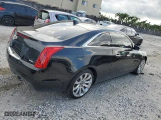 2015 Cadillac ATS Coupe Performance AWD with VIN 1G6AJ1R38F0114487, listed as a Copart auction lot 72252084 with 75,542 mi miles and Salvage Title. Bid and sale history available at carsss.com. Image 3.