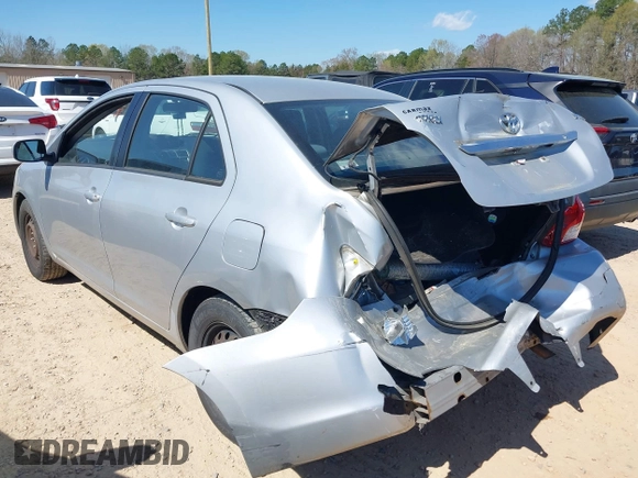 2010 Toyota Yaris with VIN JTDBT4K35A1359371, listed as a IAAI auction lot 41870593 with 207,616 mi miles. Bid and sale history available at carsss.com. Image 3.