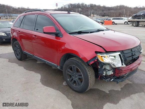 2007 Ford Edge SEL with VIN 2FMDK48C77BB27379, listed as a IAAI auction lot 41534290 with 179,681 mi miles. Bid and sale history available at carsss.com. Image 1.