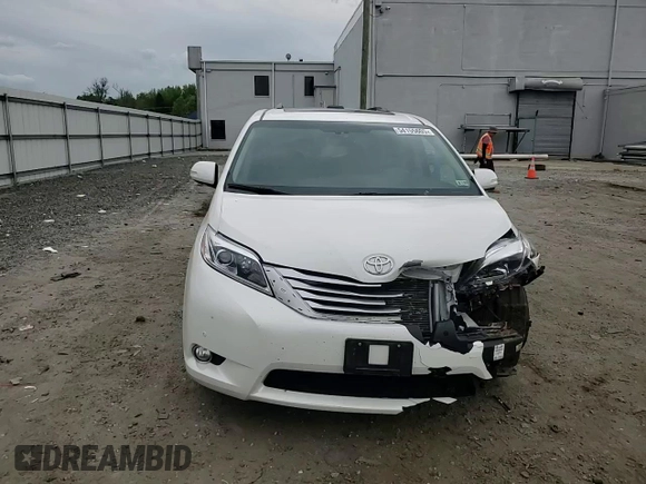 2015 Toyota Sienna Limited with VIN 5TDDK3DCXFS114465, listed as a Copart auction lot 54155605 with 105,937 mi miles and Salvage Title. Bid and sale history available at DreamBid. Image 14.