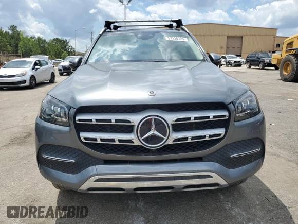 2020 Mercedes-Benz GLS 450 z VIN 4JGFF5KE1LA166505, wystawiony jako Copart lot #57130725 z przebiegiem 93 262 mil mil oraz Czysty tytuł • Clean title. Historia ofert i sprzedaży dostępna na DreamBid. Obrazek 5.