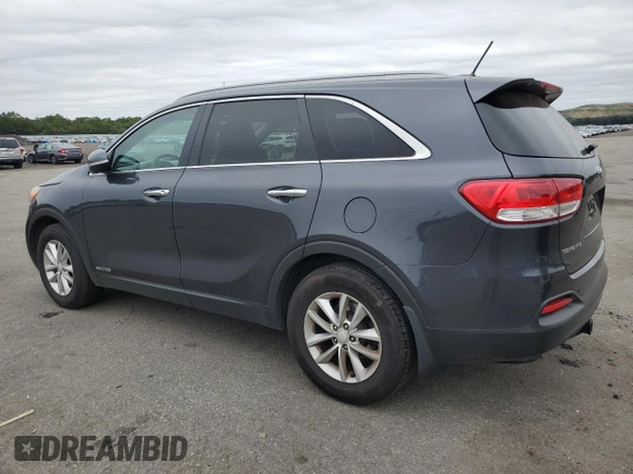2017 Kia Sorento LX with VIN 5XYPGDA50HG291567, listed as a Copart auction lot 62757315 with 87,200 mi miles and Clean title. Bid and sale history available at DreamBid. Image 2.