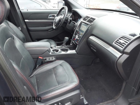 2017 Ford Explorer Sport with VIN 1FM5K8GT7HGC82568, listed as a IAAI auction lot 41705450 with 91,694 mi miles and . Bid and sale history available at carsss.com. Image 5.