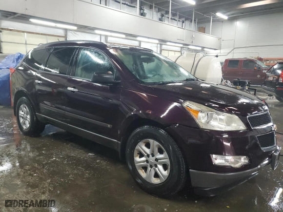 2010 Chevrolet Traverse LS with VIN 1GNLREED6AS153233, listed as a Copart auction lot 44524035 with 241,276 mi miles and Clean Title. Bid and sale history available at carsss.com. Image 4.