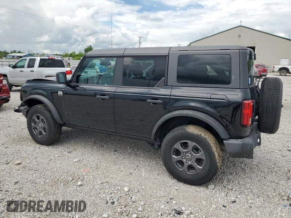 2022 Ford Bronco with VIN 1FMDE5BH5NLA89889, listed as a Copart auction lot 56490255 with 21,913 mi miles and Salvage title. Bid and sale history available at DreamBid. Image 2.