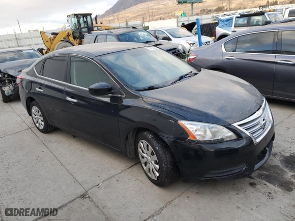 2013 Nissan Sentra SL with VIN 3N1AB7AP7DL698993, listed as a Copart auction lot 78292084 with 137,612 mi miles and Salvage Title. Bid and sale history available at carsss.com. Image 4.