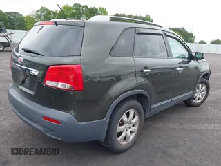 2011 Kia Sorento LX with VIN 5XYKT4A27BG139742, listed as a IAAI auction lot 42220847 with 240,172 mi miles and . Bid and sale history available at carsss.com. Image 4.