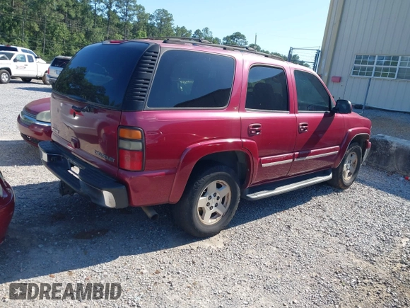 2005 Chevrolet Tahoe Z71 with VIN 1GNEC13T45R110181, listed as a IAAI auction lot 42197403 with 280,607 mi miles and . Bid and sale history available at DreamBid. Image 4.