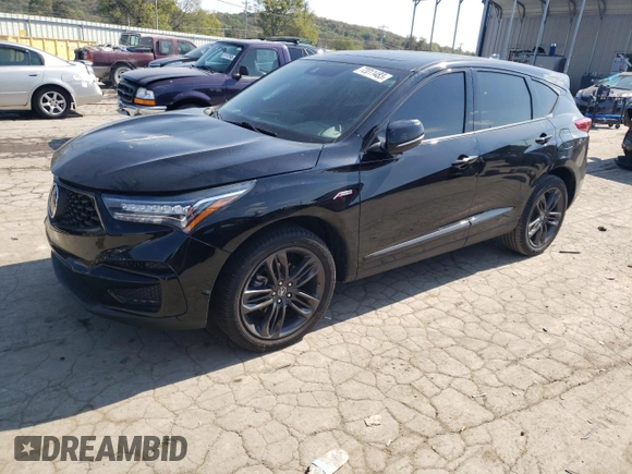 2020 Acura RDX w/A-Spec Pkg with VIN 5J8TC1H64LL008450, listed as a Copart auction lot 72011483 with 25,353 mi miles. Bid and sale history available at carsss.com. Image 1.