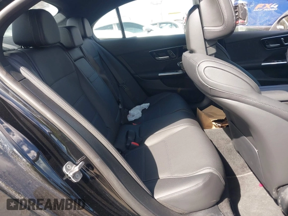 2025 Mercedes-Benz C 300 with VIN W1KAF4HB5SR241590, listed as a IAAI auction lot 41654082 with 4,297 mi miles and . Bid and sale history available at DreamBid. Image 8.