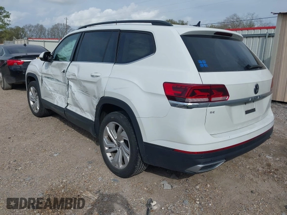 2023 Volkswagen Atlas SE with VIN 1V2WP2CA1PC514131, listed as a IAAI auction lot 41730209 with 37,277 mi miles and . Bid and sale history available at DreamBid. Image 3.