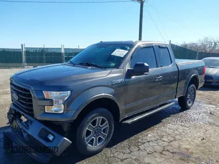 2017 Ford F-150 XL with VIN 1FTFX1EF9HKE56619, listed as a IAAI auction lot 41802575 with 128,051 mi miles. Bid and sale history available at carsss.com. Image 17.
