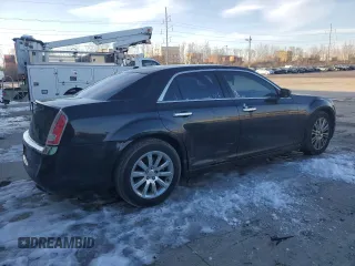 2013 Chrysler 300 with VIN 2C3CCAKT6DH569376, listed as a Copart auction lot 43035385 with 205,050 mi miles and Salvage Title. Bid and sale history available at carsss.com. Image 3.