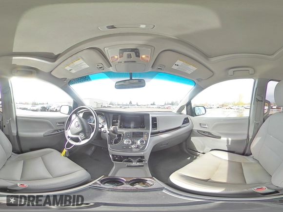 2017 Toyota Sienna XLE with VIN 5TDDZ3DC4HS168570, listed as a Copart auction lot 50559855 with 73,351 mi miles and Salvage title. Bid and sale history available at DreamBid. Image 13.