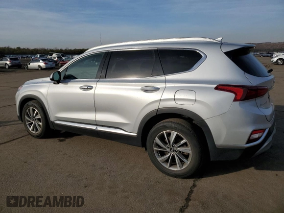 2019 Hyundai Santa Fe Ultimate with VIN 5NMS5CAD7KH020939, listed as a Copart auction lot 86614834 with 21,782 mi miles and Salvage Title. Bid and sale history available at carsss.com. Image 2.