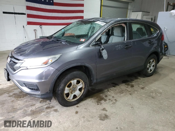 2016 Honda CR-V LX with VIN 5J6RM4H32GL075724, listed as a Copart auction lot 51073565 with 53,885 mi miles and Clean Title. Bid and sale history available at carsss.com. Image 1.