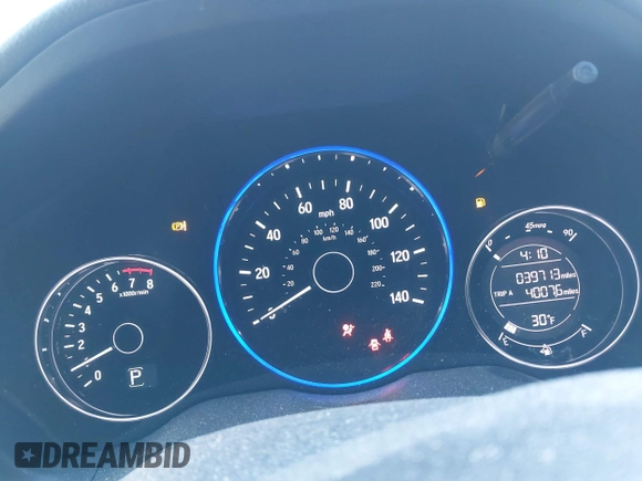 2018 Honda HR-V EX-L Navi with VIN 3CZRU6H78JM722230, listed as a IAAI auction lot 41515761 with 39,713 mi miles. Bid and sale history available at carsss.com. Image 6.
