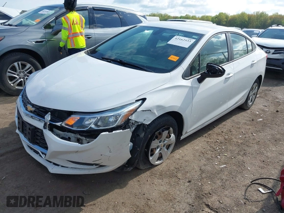 2018 Chevrolet Cruze LS with VIN 1G1BC5SM6J7134204, listed as a IAAI auction lot 42162533 with 96,914 mi miles and . Bid and sale history available at DreamBid. Image 17.