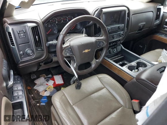 2017 Chevrolet Silverado 1500 LTZ with VIN 3GCPCSECXHG311060, listed as a Copart auction lot 44548325 with Not Provided miles and Salvage Title. Bid and sale history available at DreamBid. Image 8.