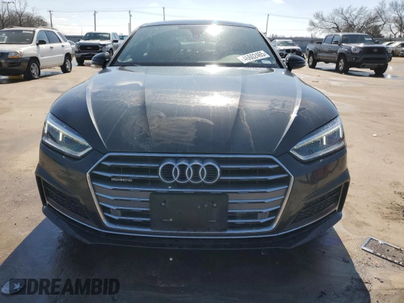 2019 Audi A5 Sportback Premium Plus z VIN WAUENCF57KA025046, wystawiony jako Copart lot #46602465 z przebiegiem 33 715 mil mil oraz Szkoda całkowita • Salvage title. Historia ofert i sprzedaży dostępna na DreamBid. Obrazek 5.