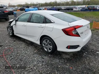 2018 Honda Civic LX with VIN 2HGFC2F55JH597340, listed as a Copart auction lot 53557495 with 8,232 mi miles and Salvage Title. Bid and sale history available at DreamBid. Image 2.