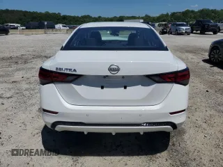 2025 Nissan Sentra S with VIN 3N1AB8BV1SY230678, listed as a Copart auction lot 58094955 with 11,700 mi miles and Salvage title. Bid and sale history available at DreamBid. Image 6.
