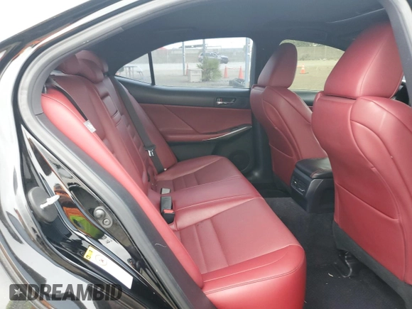 2014 Lexus IS 350 with VIN JTHBE1D2XE5013066, listed as a Copart auction lot 59711195 with 67,179 mi miles and Salvage title. Bid and sale history available at DreamBid. Image 10.