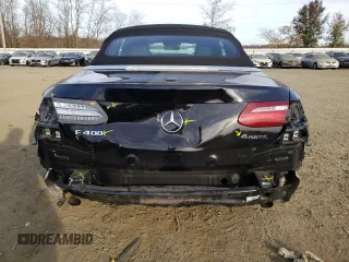 2018 Mercedes-Benz E-Class E 400 with VIN WDD1K6GB8JF040260, listed as a Copart auction lot 78653704 with 43,603 mi miles and Salvage Title. Bid and sale history available at carsss.com. Image 6.