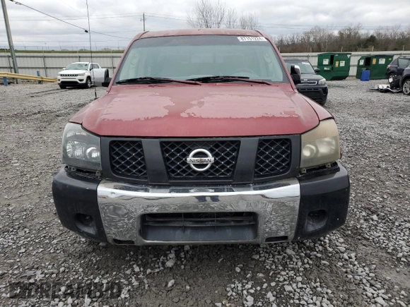 2004 Nissan Titan LE with VIN 1N6AA07AX4N545905, listed as a Copart auction lot 87151224 with 271,081 mi miles and Salvage Title. Bid and sale history available at DreamBid. Image 5.