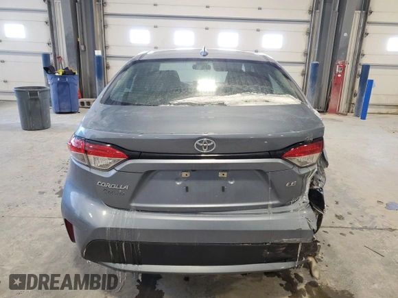 2020 Toyota Corolla LE with VIN 5YFEPRAE0LP039889, listed as a Copart auction lot 45727415 with 85,371 mi miles and Salvage Title. Bid and sale history available at carsss.com. Image 6.