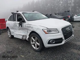 2017 Audi Q5 Premium Plus with VIN WA1M2AFPXHA044724, listed as a IAAI auction lot 41264075 with 120,657 mi miles. Bid and sale history available at carsss.com. Image 1.