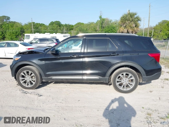 2021 Ford Explorer Limited with VIN 1FMSK8FH8MGA86052, listed as a IAAI auction lot 41859132 with 78,259 mi miles. Bid and sale history available at carsss.com. Image 14.